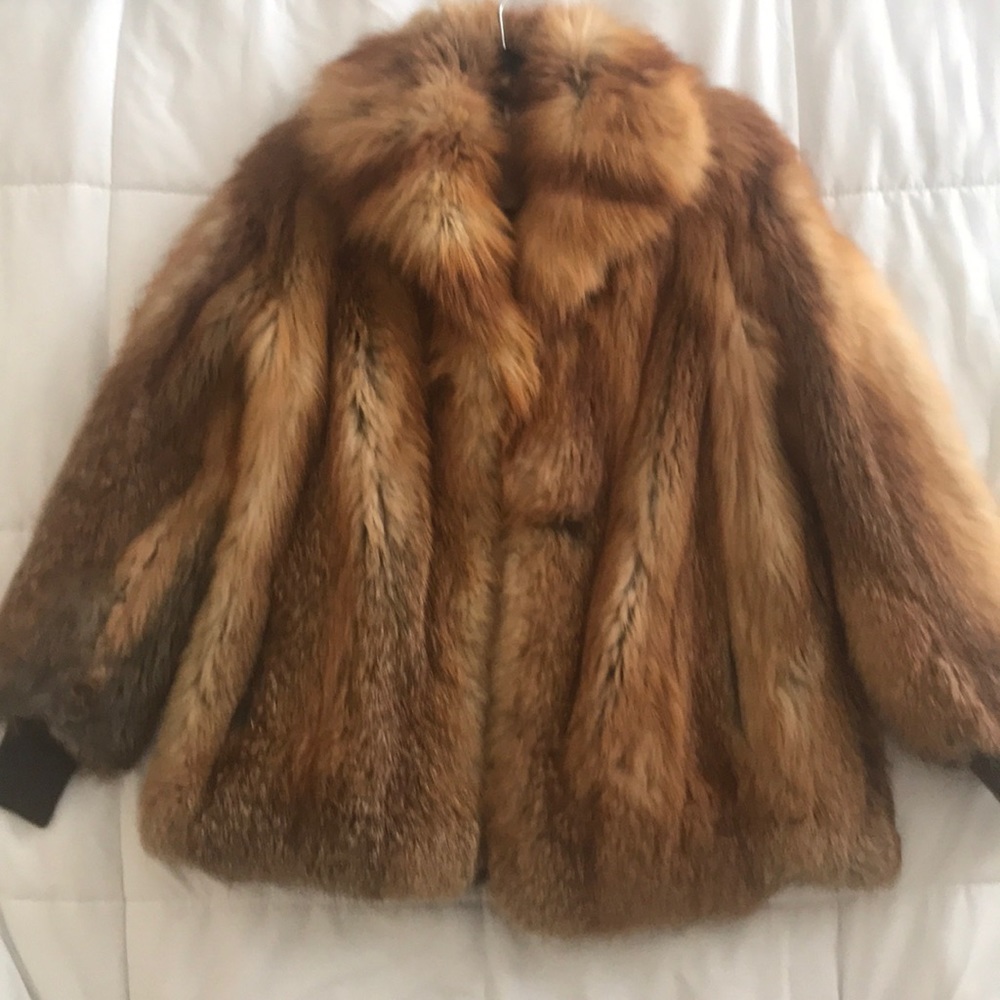 LaDots Original fur coat